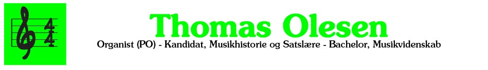 Thomas Olesen - Navn og Logo